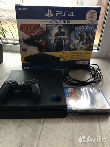 Sony PS4 Slim 500Gb + 8 игр Sony PS4 Slim 500Gb + 8 игр