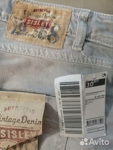 Джинсы Sisley женские. р-р 30й Джинсы Sisley женские. р-р 30й