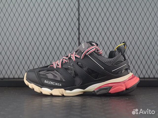 Balenciaga Track Tess Black Red Balenciaga Track Tess Black Red