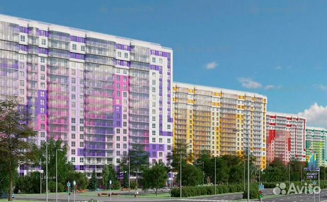 1-к квартира, 37.1 м², 17/19 эт.