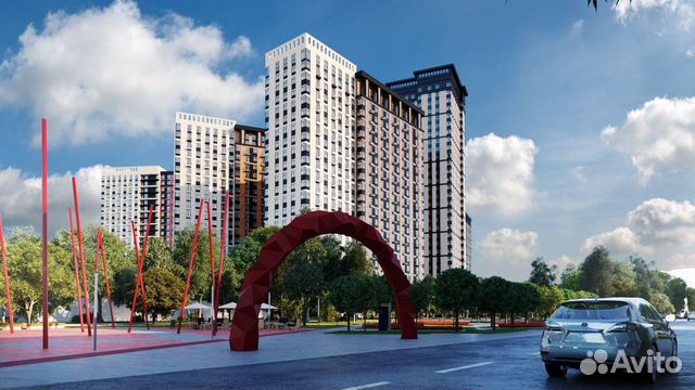 3-к квартира, 63.7 м², 5/21 эт.