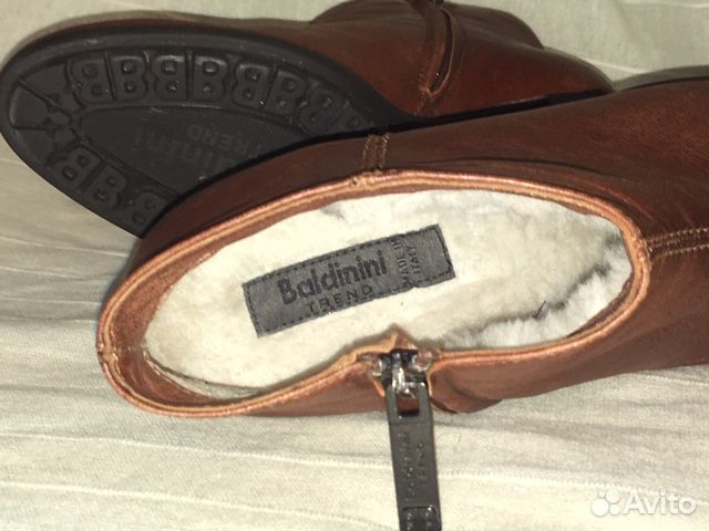Брендовые зимние ботильоны марки Baldinini 39 р