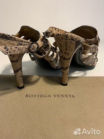 Туфли Bottega Veneta питон 38