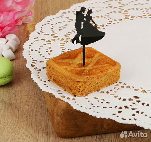 Набор топперов на пирожное 