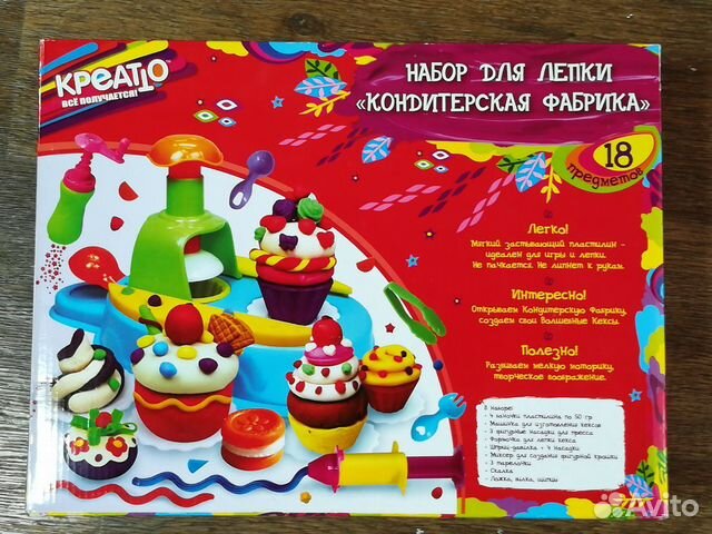 Набор для лепки «Кондитерская фабрика» Набор для лепки «Кондитерская фабрика»