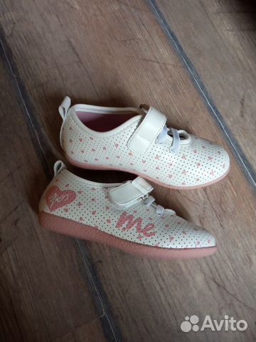 Кроссовки (ботинки) 25р, кожа