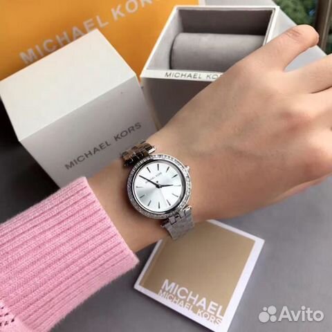 Часы Серебристые Michael Kors Оригинал Женские MK3