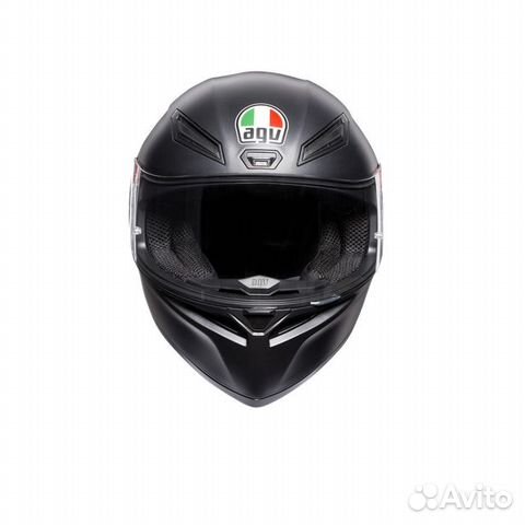 Шлем интеграл K1 AGV E2205 solid,matt black, ML Шлем интеграл K1 AGV E2205 solid,matt black, ML