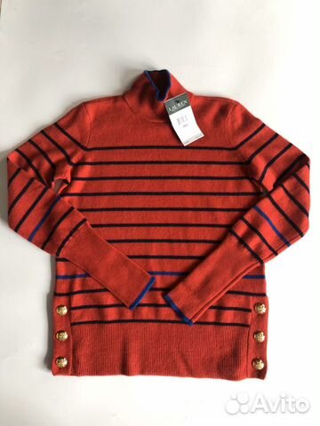 Новый кашемировый джемпер Ralph Lauren оригинал
