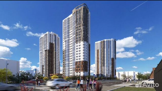 1-к квартира, 42.2 м², 8/25 эт.