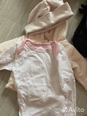 Комплект: бодик, куртка и шапочка Ralph Lauren Комплект: бодик, куртка и шапочка Ralph Lauren