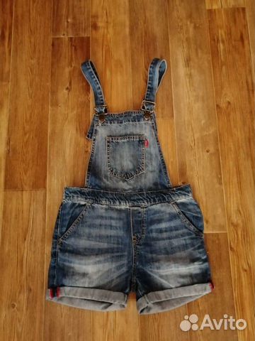 Джинсовый комбинезон