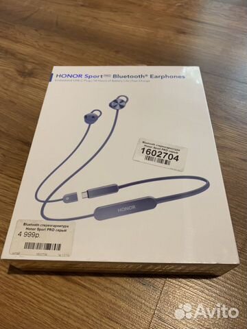 Беспроводные наушники Наушники honor Sport Bluetoo Беспроводные наушники Наушники honor Sport Bluetoo