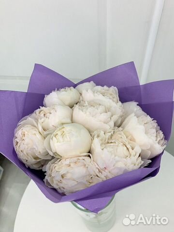 Пионы букет