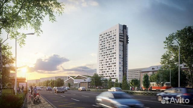 4-к квартира, 95.1 м², 18/22 эт.