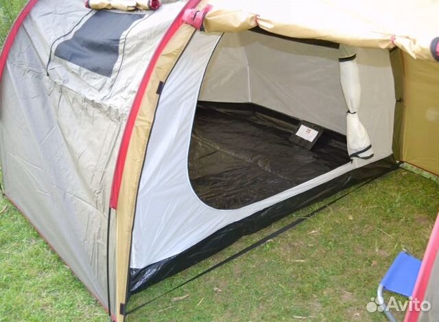 Палатка туристическая 4 местная. Спальник. Матрас