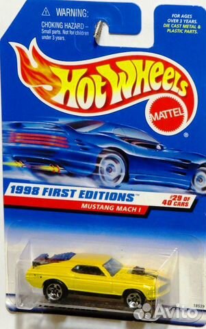 Hot Wheels Mustang Mach 1 1998 First Editions #29