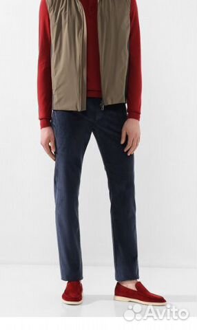 Лоферы Loro Piana Summer Walk Замшевые мужские Лоферы Loro Piana Summer Walk Замшевые мужские