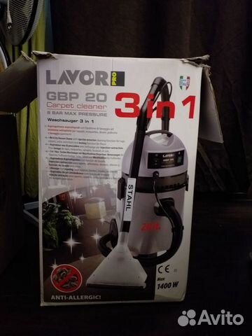 Моющий пылесос Lavor Pro GBP 20 PRO Моющий пылесос Lavor Pro GBP 20 PRO