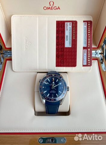 Omega Seamaster Planet Ocean 600m GMT 43,5mm. Б/у