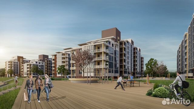 2-к квартира, 61.3 м², 1/7 эт.