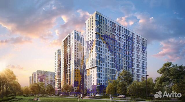 Студия, 29.4 м², 4/25 эт. Студия, 29.4 м², 4/25 эт.