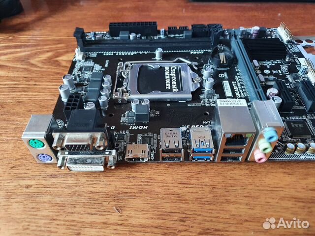 Сокет 1151. На з.ч./восстановление. Gigabyte GA-H1