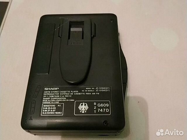 Кассетный плеер sharp JC-515Н