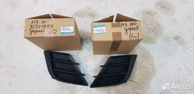 Mazda 3 BL 2009-11 заглушка противотуманной фары
