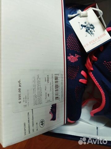 Кроссовки новые US polo
