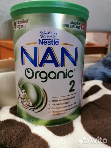 Детская смесь NAN Organic 2 Детская смесь NAN Organic 2