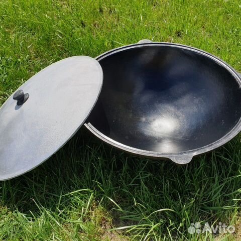 Казан афганский, чугунный 12 Казан афганский, чугунный 12