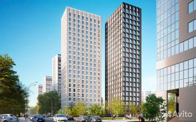 1-к квартира, 38.4 м², 15/22 эт.