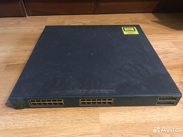 Коммутатор Cisco Catalyst WS-C3550-24PWR-SMI Коммутатор Cisco Catalyst WS-C3550-24PWR-SMI