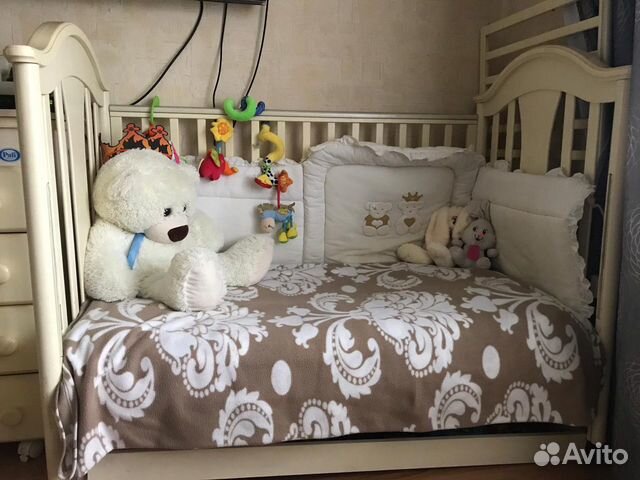 Кроватка и комод пеленальный Pali Caprice Royal Кроватка и комод пеленальный Pali Caprice Royal