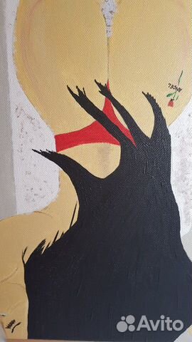 Картина акрил 