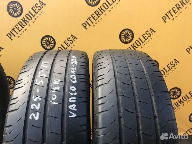 Летние шины R17 225 55 Continental ContiVanContact Летние шины R17 225 55 Continental ContiVanContact