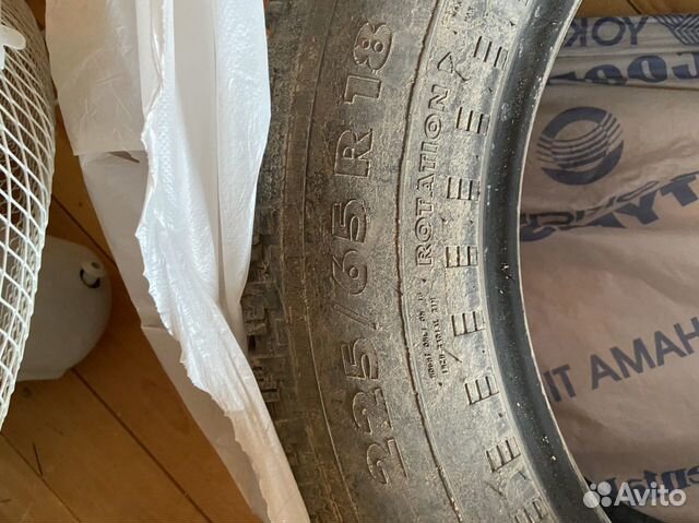 Зимняя резина 225/65 r18, 4 штуки Зимняя резина 225/65 r18, 4 штуки