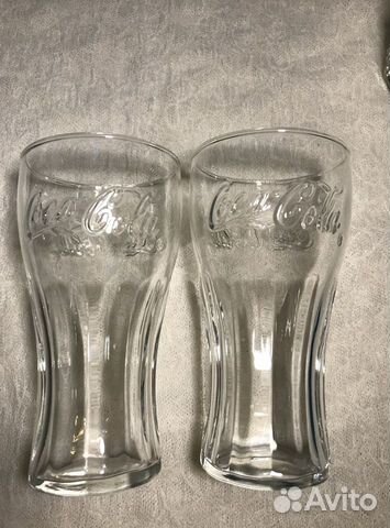 Бокалы Coca-cola. Стекло. 2шт Бокалы Coca-cola. Стекло. 2шт