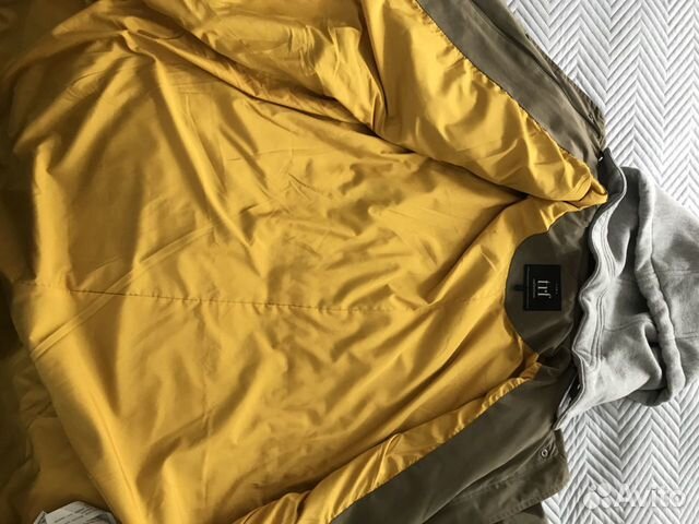 Тренч парка плащ zara новый