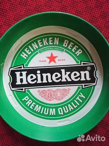 Поднос металлический Heineken Поднос металлический Heineken