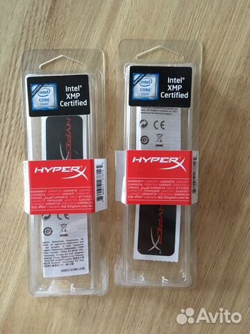Оперативная память Kingston HyperX 32GB(16*2) 3200 Оперативная память Kingston HyperX 32GB(16*2) 3200
