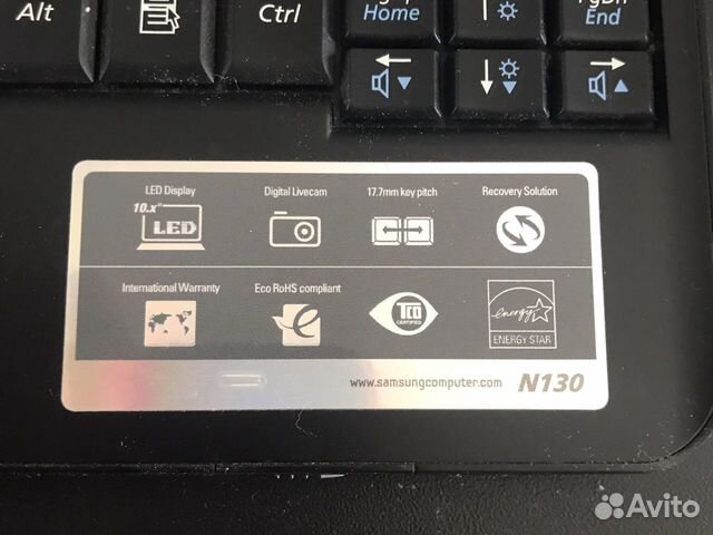 NetBook Samsung NP-N130 NetBook Samsung NP-N130
