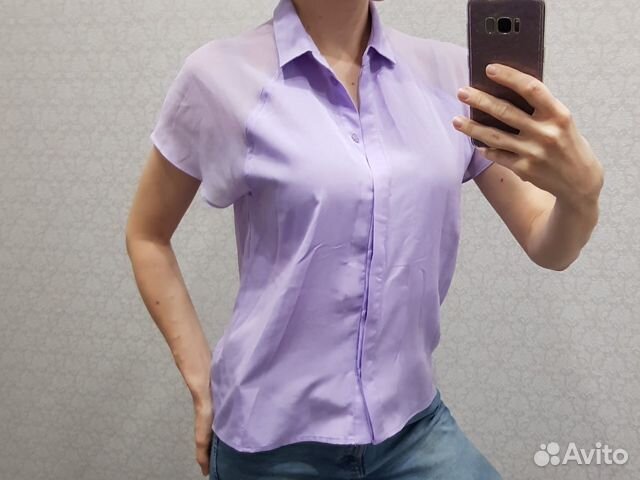 Лавандовая блузка Kira Plastinina Лавандовая блузка Kira Plastinina