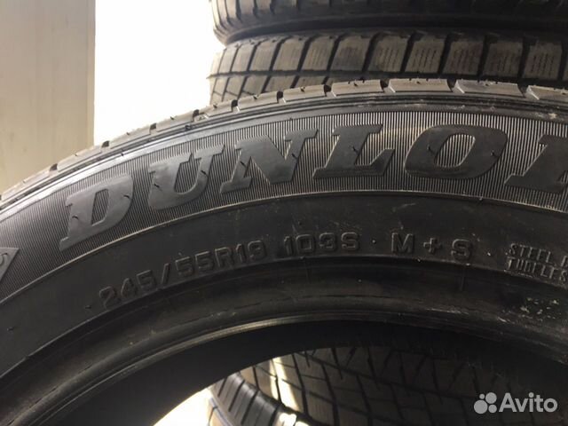 Летние шины новые R19 245 55 Dunlop