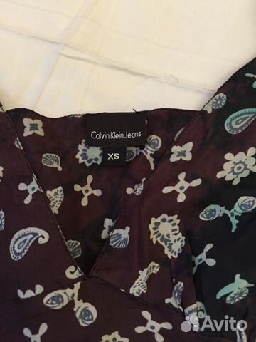 Сарафан Calvin Klein шёлковый