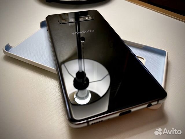 Телефон Samsung Galaxy s10 plus черный Евротест