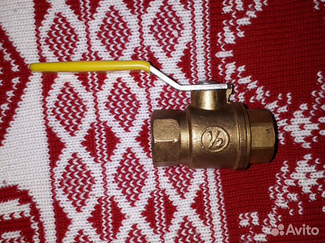 Кран шаровой газовый 1/2