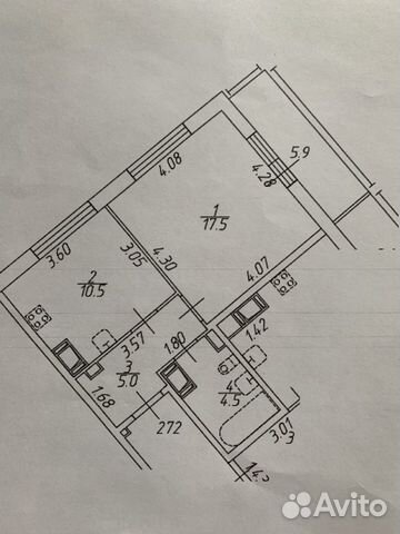 1-к квартира, 37.5 м², 23/25 эт. 1-к квартира, 37.5 м², 23/25 эт.