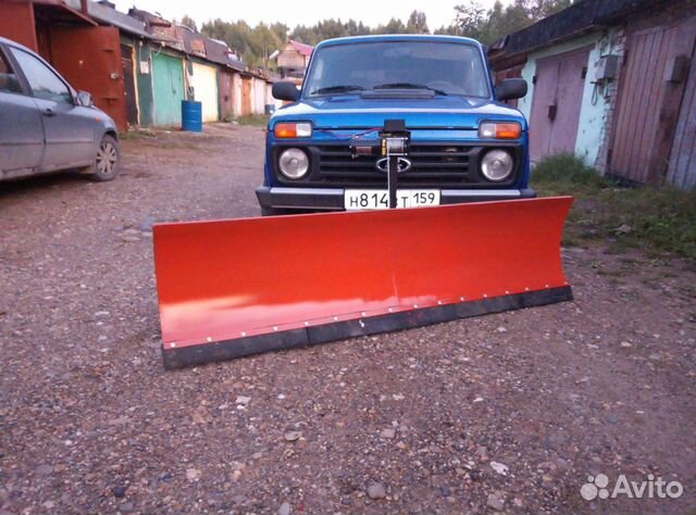 Отвал на ниву 4x4